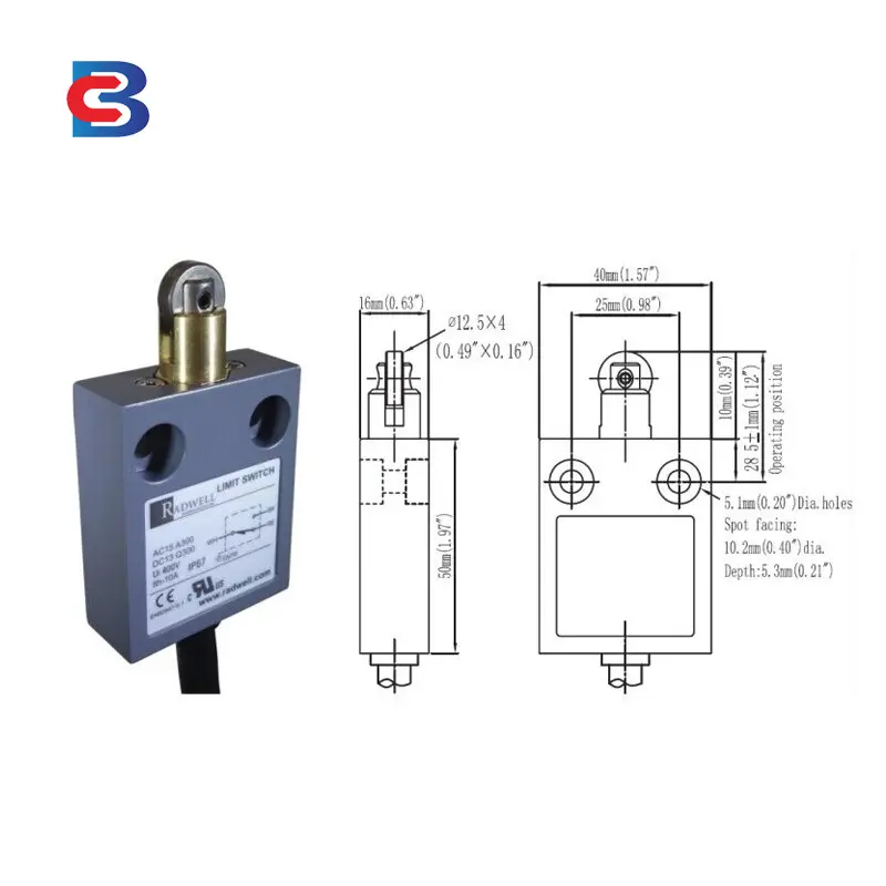EW Heap learlearance D4C-1502 LC ontroller Ravel Witch 4C1502 Il nd orrosion limit esistant limit Switch