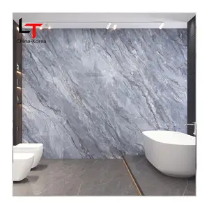 Longtime UV coating decorative wall board PVC sheet plastic wall panels sheet with marble design