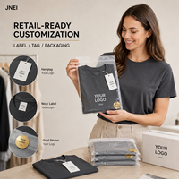 T-shirts personnalisés pour hommes JENI, 150 g/m², séchage rapide, respirants, col rond, pour commandes en gros OEM, étiquette privée, livraison rapide