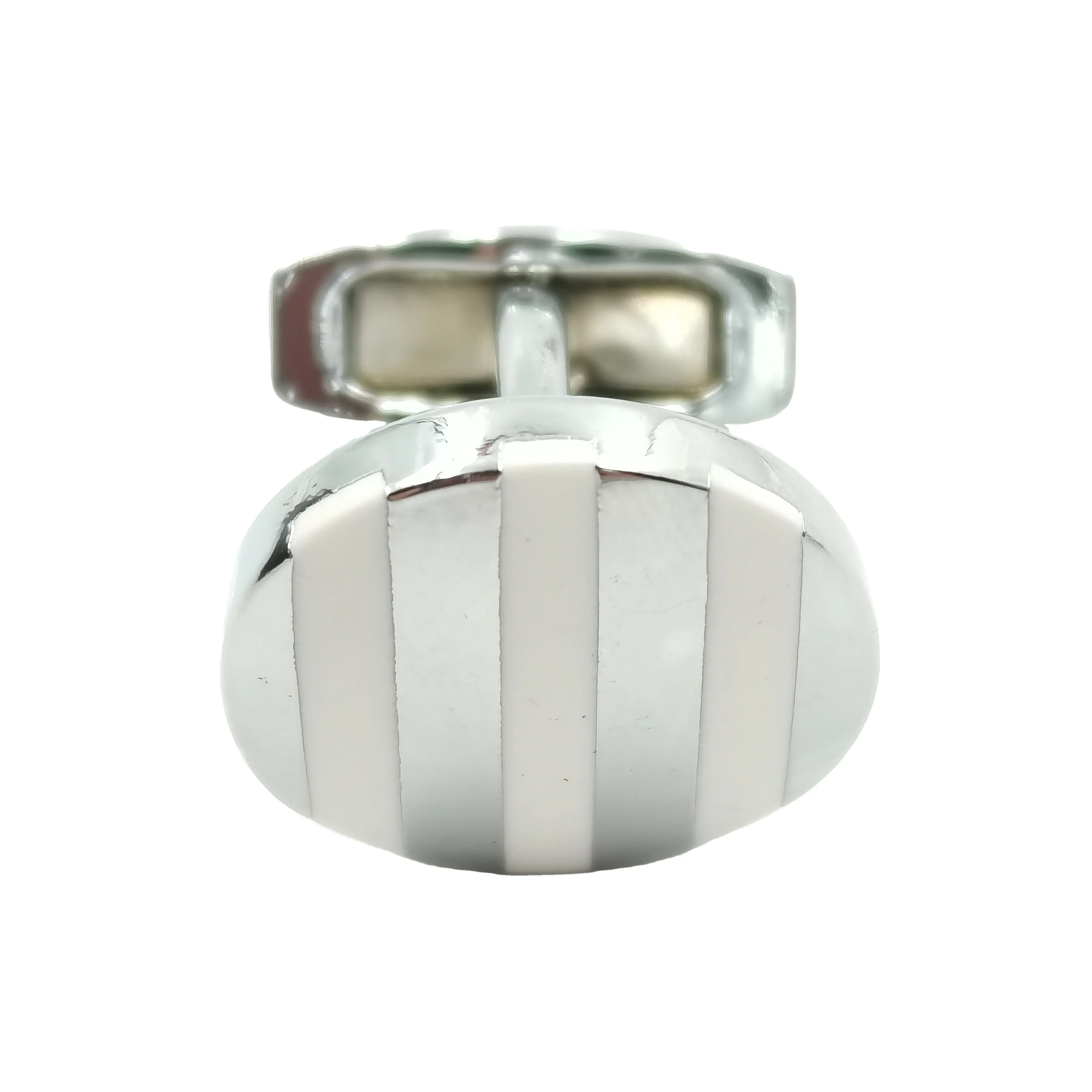 Customized metal men's clothing accessories Simple fashion cufflinks Sleeve studs Logo customizable