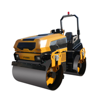 Nouveau Compacteur Routier Vibratoire à Double Tambour pour Asphalte de Petite Taille 5 Tonnes – Meilleur Prix