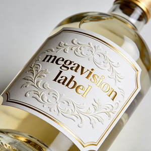 Etiqueta de Vino con Estampado Dorado de Alta Textura, Patrón Artístico Personalizado, Estampado en Caliente para Imprimir Etiquetas de Embalaje, Adhesivo de Lujo - Product Image 4