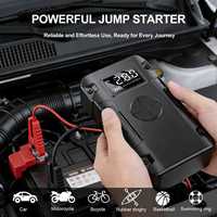 2026 L963 4-en-1 Offre Spéciale Démarreur de Voiture Portable 12V 1000A 10000MAH avec Compresseur d'Air et Batterie Externe