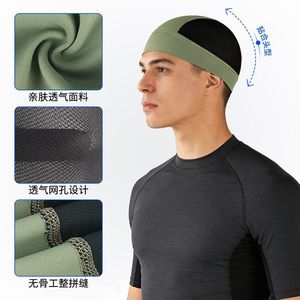 Nylon Mesh Sports Cap Breathable Quick Drying Brimless For Running Cycling Hiking Outdoor Activities Adult Unisex - Product Image 1
