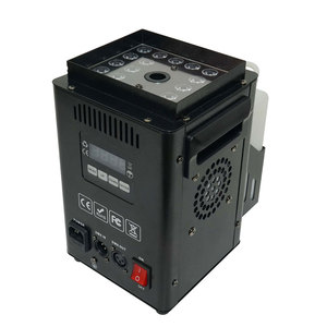 Machine à fumée professionnelle 1200W RGB LED avec pulvérisation verticale, machine à fumée DMX pour DJ, mariages et fêtes - Product Image 1