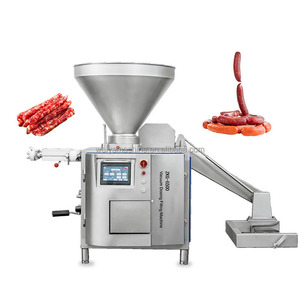 เครื่องบดเนื้อไฮดรอลิกแบบสองท่ออัตโนมัติเต็มรูปแบบสำหรับการส่งออก อุปกรณ์แปรรูปไส้กรอกเชิงพาณิชย์ขนาดใหญ่ - Product Image 2