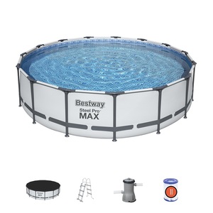 Piscine hors sol familiale <span class=keywords><strong>Bestway</strong></span> 56488, prix d'usine, 4,57 m x <span class=keywords><strong>1</strong></span>,07 m, structure métallique ronde - Product Image 3