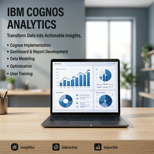 Servicios de Consultoría de IBM Cognos Analytics, Implementación de Paneles de Información, Desarrollo de Informes, Modelado de Datos, Optimización del Rendimiento - Product Image 3