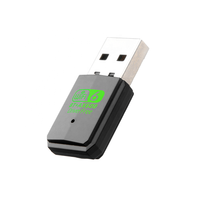 Adaptador USB2.0 WiFi 6 con Bluetooth 5.4, Tarjeta de Red Inalámbrica de Doble Banda, Dongle Wi-Fi AX600 para Computadora, Sin Necesidad de Controladores