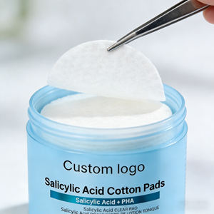 OEM Marque privée Extrait de feuille de cœur PHA Centella Toner Pad Anti-acné Exfoliant doux Hydratant Soin zéro pores - Product Image 1