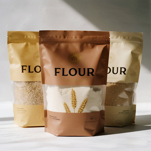 Tùy chỉnh in 1kg không thấm nước phân hủy sinh học lá nhôm đứng lên túi heatseal mùi bằng chứng thực phẩm đóng gói túi bột nhựa - Product Image 6