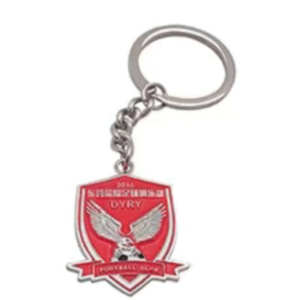 OEM ODM nuovo stile personalizzato 2D portachiavi in metallo 3D Design personalizzato Logo portachiavi con catena - Product Image 6