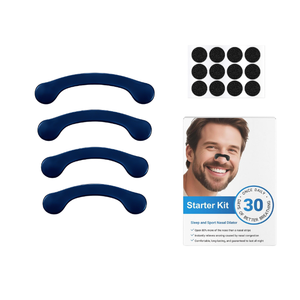 Dilatador <span class=keywords><strong>Nasal</strong></span> Magnético con LOGO Personalizado para Respirar Mejor Tiras Nasales a Granel de Colores - Product Image 1