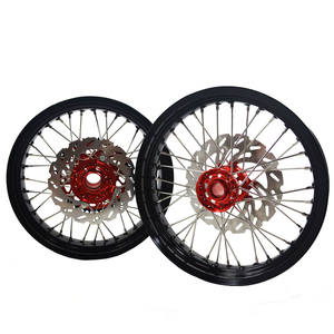 <span class=keywords><strong>CRF</strong></span>-llantas de aleación de aluminio para motocicleta, ruedas de Supermoto 250R/450R - Product Image 2