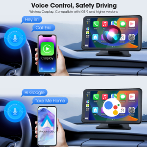 Tanthn Mới Nhất Xách Tay Không Dây Carplay <span class=keywords><strong>Android</strong></span> Màn Hình Tự Động <span class=keywords><strong>7</strong></span> <span class=keywords><strong>Inch</strong></span> IPS Cảm Ứng Màn Hình Với Xếp Sao Lưu Máy Ảnh Phổ - Product Image 3