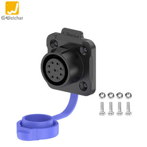 Connettori per Cavi Elettrici Impermeabili LP20 M20 <span class=keywords><strong>2</strong></span>/<span class=keywords><strong>3</strong></span>/4/5/7/9/12/14 Pin con Chiusura di Sicurezza per Esterni in Plastica Saldabile - Product Image 4