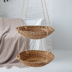 เปลแมวหวายทรงกลมแบบซักได้ พร้อมเบาะรองนอนสำหรับแมวในบ้าน - Product Image 2