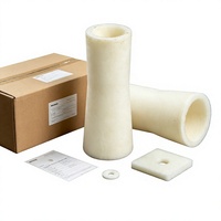 Manchon conique en polymère résistant à l'usure 48 mm pour machine de sablage – Pièce de rechange intérieure facile à installer et durable