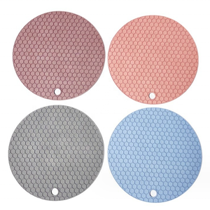 Ustensiles de cuisine Tapis de table en silicone alvéolé résistant à la chaleur Tapis à fondue Dessous de verre en argile - Product Image 6