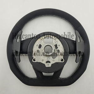 Volante Deportivo Popular de Fibra de Carbono y Alcántara para Modelos Audi A3 A4 A4L A5 A7L A8 Q5 Q7 B9 A6 R8 - Product Image 6