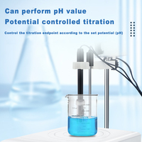 WEIAI Lab klorida Ion Petroleum farmasi minyak makanan asam nilai FFA pengukur pH potensiometrik otomatis Titrator