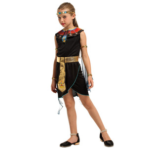 Disfraces <span class=keywords><strong>de</strong></span> Faraón Egipcio <span class=keywords><strong>de</strong></span> Halloween para niños niña Navidad carnaval fiesta princesa Cosplay disfraces - Product Image 4