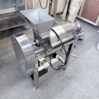 304 RVS Kruimelschroef Sapcentrifuge Geïntegreerde Fruitpers Machine