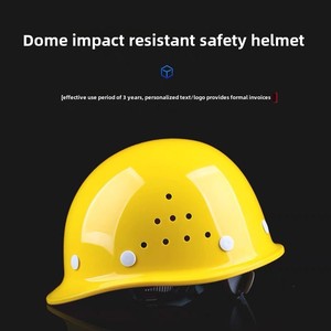 En397 chứng nhận FRP xây dựng trang web Mũ bảo hiểm dày sợi thủy tinh thoáng khí và Kiểm tra in bảo vệ mũ cứng - Product Image 5