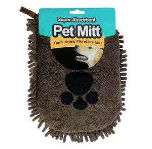<span class=keywords><strong>Gant</strong></span> de séchage pour chien en <span class=keywords><strong>microfibre</strong></span> ultra absorbant, gants ménagers pour un séchage rapide du chien - Product Image 1