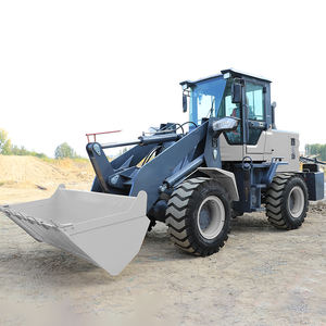 Pengiriman Gratis Diesel Mini Skid Steer <span class=keywords><strong>Loader</strong></span> dengan Penggerak Roda 4x4, Dilengkapi Motor, Pompa, Komponen Inti PLC - Product Image 5