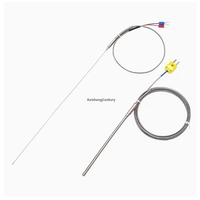 Sonde de température à résistance thermique PT100/E/J, thermocouple WRNK-191 en acier inoxydable de type K, sonde haute température