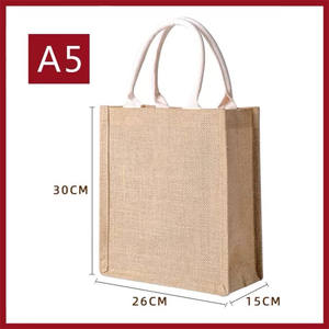 Tas Belanja <span class=keywords><strong>Jute</strong></span> Terlaris Tas <span class=keywords><strong>Jute</strong></span> Besar Tas <span class=keywords><strong>Jute</strong></span> Alami Besar - Product Image 5