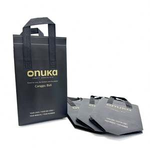 Sac isotherme jetable en non-tissé avec feuille d'aluminium pour la livraison de chocolat, de café, de boissons, de plats à emporter, de restaurant - Product Image 5