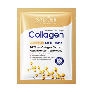 Toptan sıcak satış yüz kollajen Anti Wrink ve yaşlanma maskesi aydınlatma cilt nemlendirici yüz göz maskesi - Product Image 6