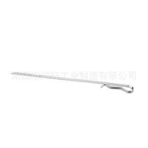 Brochettes plates en acier inoxydable 41,3 cm, épaisseur 1,8 mm, pour grillades d'agneau, outils de cuisine en plein air - Product Image 4