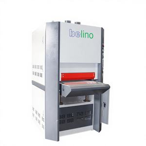 Machine à poncer d'étalonnage des pièces courtes en bois Belino, étalonnage de l'épaisseur pour meubles, MDF, bois massif, noyer noir, Spilikin - Product Image 2