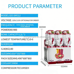 Máquina <span class=keywords><strong>de</strong></span> <span class=keywords><strong>Granizados</strong></span> Comercial <span class=keywords><strong>de</strong></span> Gran Capacidad, 36L/h, Máquina <span class=keywords><strong>de</strong></span> Bebidas, Licuadora Eléctrica <span class=keywords><strong>para</strong></span> Equipos <span class=keywords><strong>de</strong></span> Refrigeración - Product Image 3