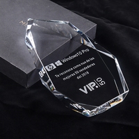 Trophée personnalisé en cristal K9 avec plaque laser, thème ange, style nautique, petit format, pour récompense d'employé, cadeau d'entreprise