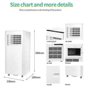 Aire Acondicionado Portátil Compacto de 220v para Casa y Camping, Mini Compresor, Evaporador, en Venta - Product Image 4
