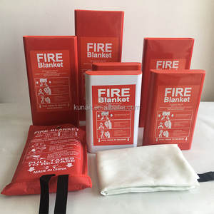 <span class=keywords><strong>Couverture</strong></span> anti-feu OEM Rescue résistante à la chaleur jusqu'à 550°C, 1,2 m x 1,8 m, épaisseur 0,43 mm, 0,45 mm, 0,8 mm, grande taille personnalisée - Product Image 5