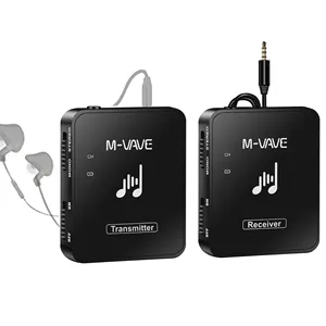 Sistema de Monitoreo M-Vave MS-1 <span class=keywords><strong>M8</strong></span> Inalámbrico de 2.4G con Cancelación de Ruido y Audio Estéreo para Escenario Audífonos/Auriculares con Receptor Cardioide WP-10 - Product Image 1