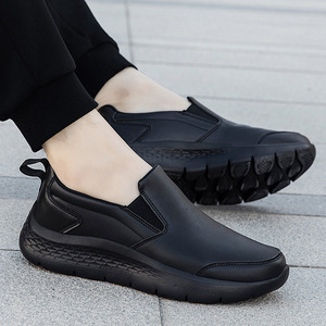 New <b>Models</b> Black Eva Sneakers Comfortable Lightweight Slip-On Skateboard Shoes with Memory <b>Foam</b> Mesh Lining for Spring Walking - Product Image 6