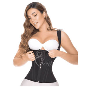 Chaleco Moldeador de Cuerpo para Mujer con Cierre Frontal, Levanta Glúteos y Abertura en el Pecho - Product Image 3