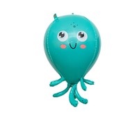 Nouveaux ballons en aluminium 4D en forme de montgolfière, décorations pour les fêtes d'anniversaire et les festivals des enfants, vente en gros disponible