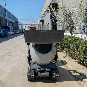 Máquinas mezcladoras de hormigón Hormigonera diésel completamente automática Mini mezcladora de hormigón de carga automática - Product Image 3