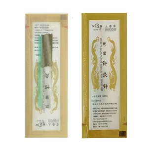 Aghi per agopuntura con manico in acciaio inossidabile, aghi per agopuntura sterilizzati, 500 pezzi - Product Image 2