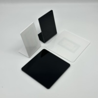 Programable 100*100mm 120*120mm NTAG213 215 216 Chip incrustado placa NFC hoja acrílica Placa de revisión NFC para revisión Boost