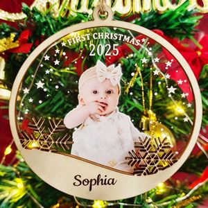 Decoración Navideña para Mesa de Comedor, Adorno Divertido con Avatar Personalizado, Cuenta Regresiva para Navidad - Product Image 1