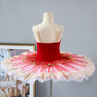 S0022 Tutu de ballet classique pour enfants, tenue de performance pour filles ballerines