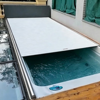Hergestellt in China, Staubdichte und Wärmeisolierende Automatische Poolabdeckung, Schwimmbad mit Abdeckung, Automatische Poolabdeckung